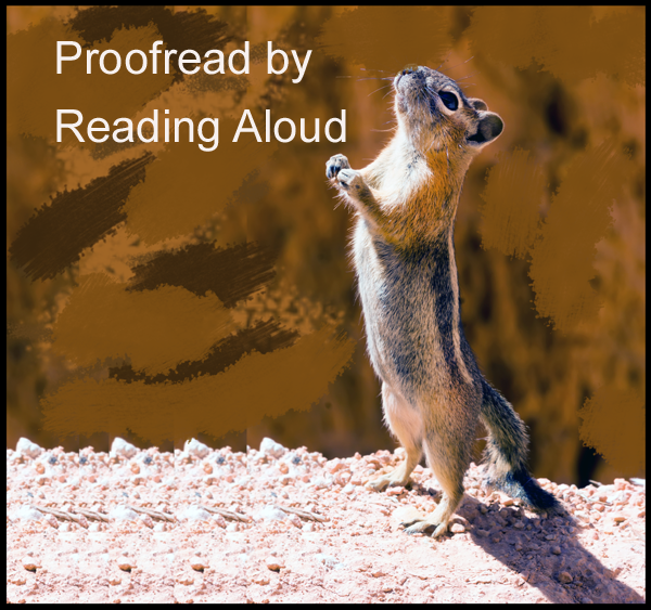 Proofread by Reading Aloud