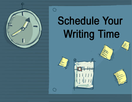 Schedule your writing time