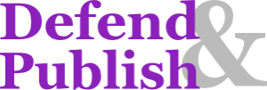 Defend and publish logo